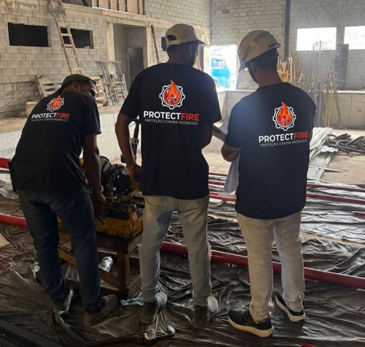Equipe Protect Fire em ação